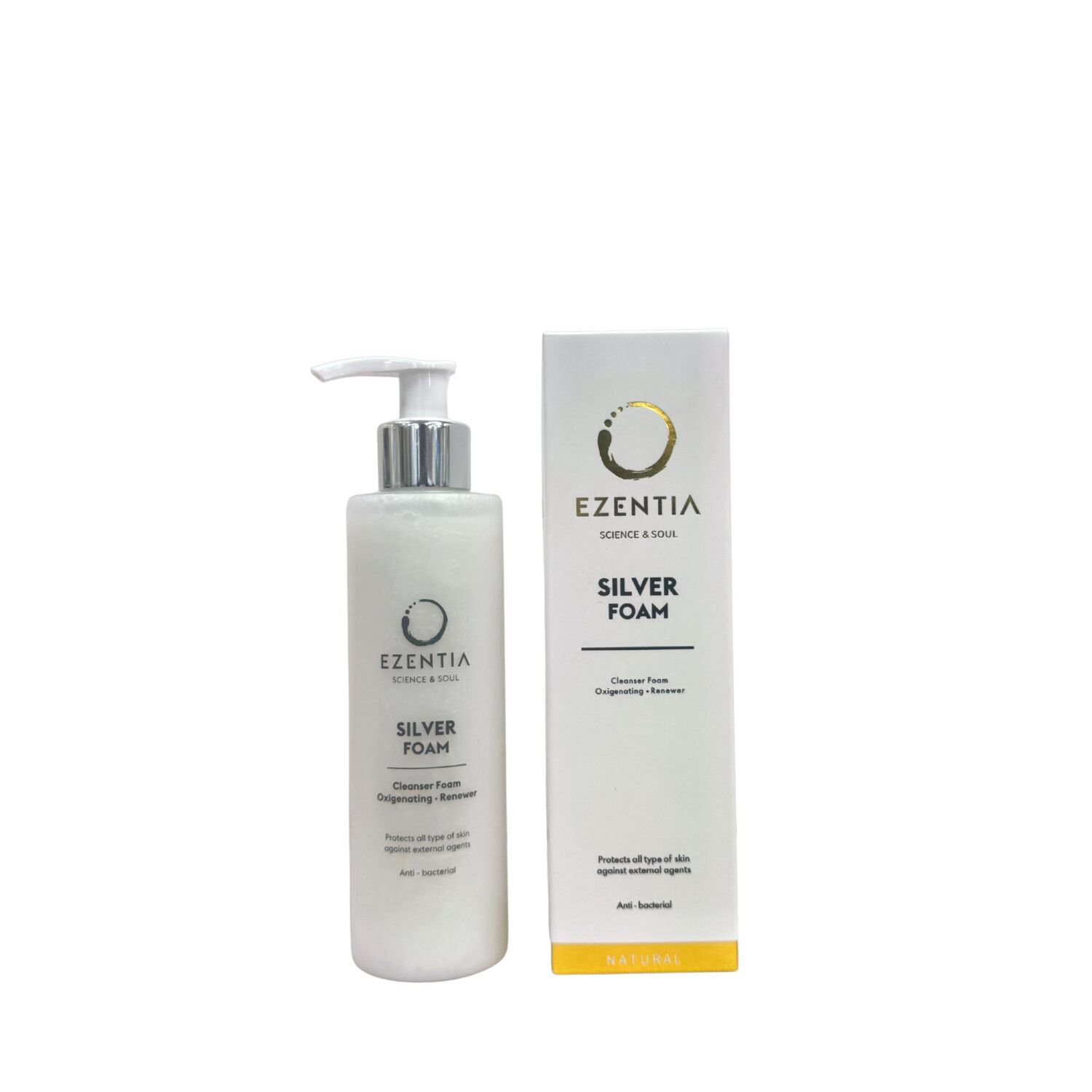 Alternative view of Silver Foam<p class="descripcortaprod">Limpiador facial con efecto espuma suave para maquillaje e impurezas. También actúa contra agentes externos y bacterias para proteger la piel. Ayuda a iluminar el rostro y renovar su apariencia. Los pigmentos de plata ayudan a la piel a recuperar su esplendor. 200 ml. </p><p class="descripcortaprod2">Limpiador facial con efecto espuma suave para maquillaje e impurezas</p>